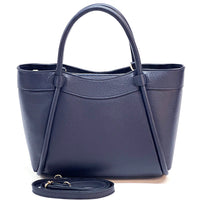 Carina Leather Tote Bag - Leather Italiano