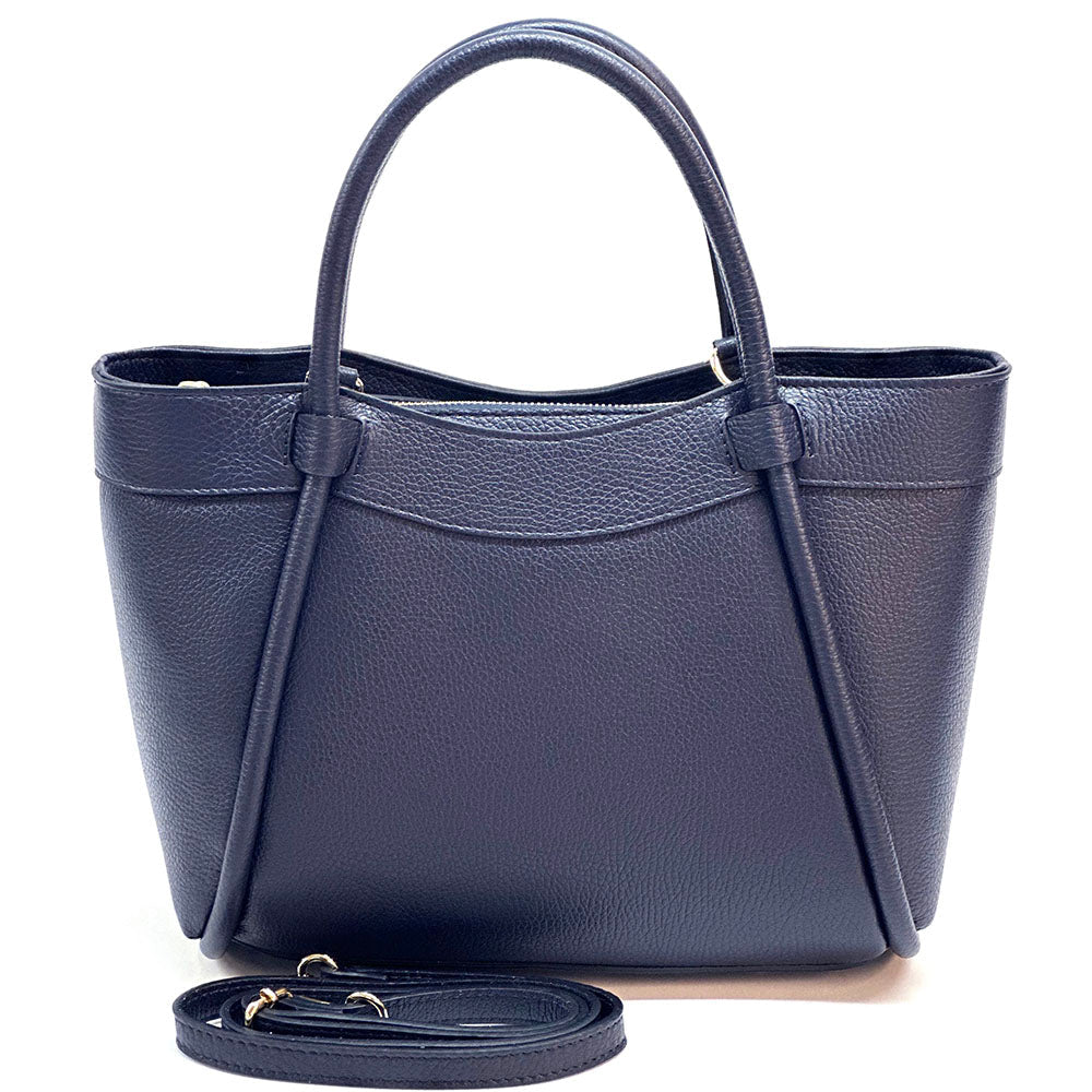 Carina Leather Tote Bag - Leather Italiano