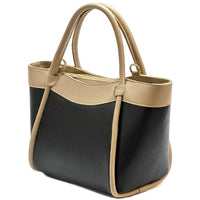Carina Leather Tote Bag - Leather Italiano