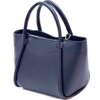 Carina Leather Tote Bag - Leather Italiano