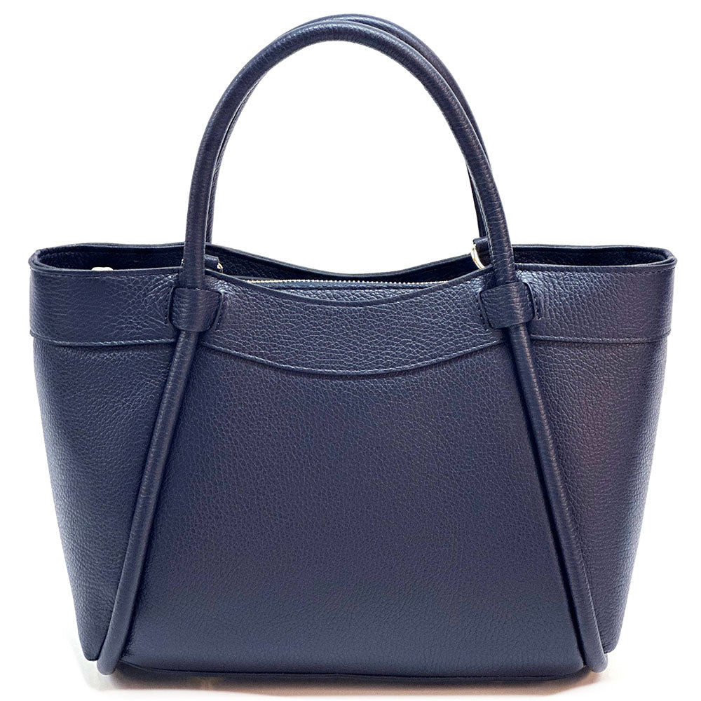 Carina Leather Tote Bag - Leather Italiano
