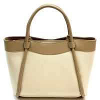 Carina Leather Tote Bag - Leather Italiano
