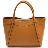 Carina Leather Tote Bag - Leather Italiano