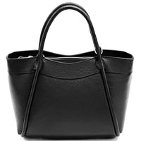 Carina Leather Tote Bag - Leather Italiano