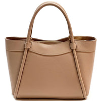 Carina Leather Tote Bag - Leather Italiano