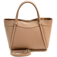 Carina Leather Tote Bag - Leather Italiano