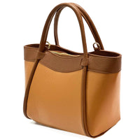 Carina Leather Tote Bag - Leather Italiano