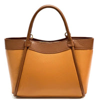 Carina Leather Tote Bag - Leather Italiano