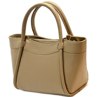 Carina Leather Tote Bag - Leather Italiano