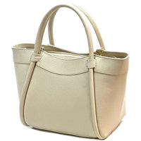 Carina Leather Tote Bag - Leather Italiano