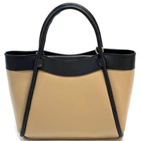 Carina Leather Tote Bag - Leather Italiano