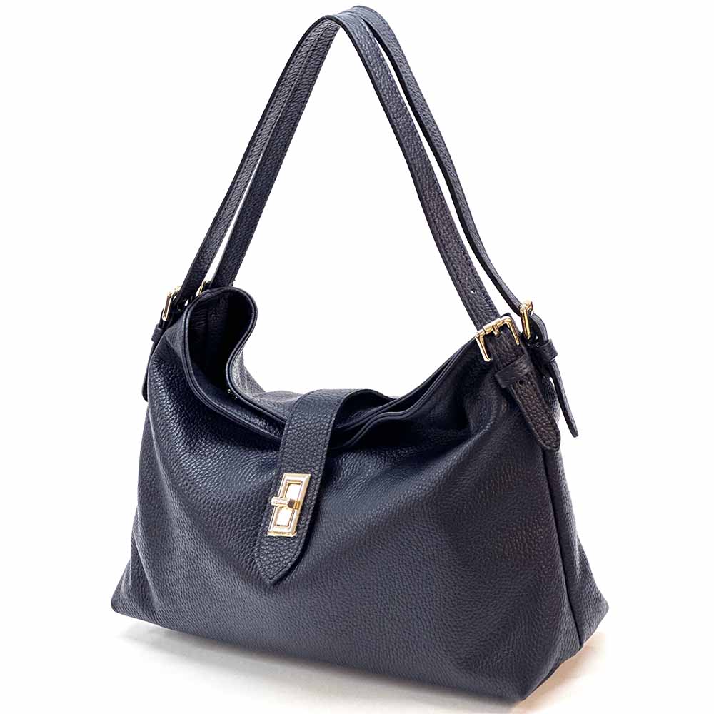 Carmina Leather Shoulder Bag - Leather Italiano