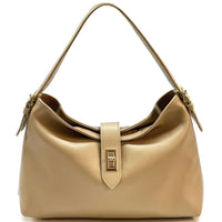 Carmina Leather Shoulder Bag - Leather Italiano