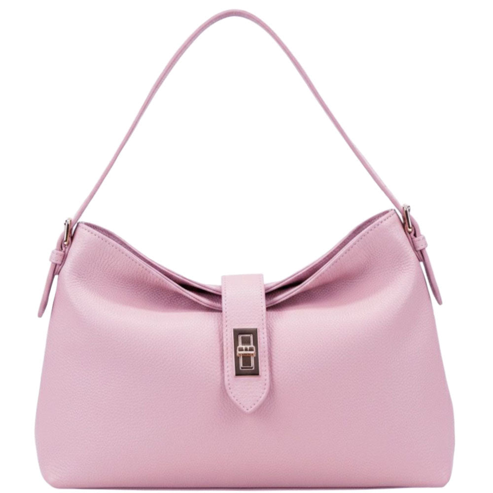 Carmina Leather Shoulder Bag - Leather Italiano