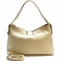 Carmina Leather Shoulder Bag - Leather Italiano