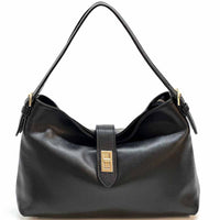 Carmina Leather Shoulder Bag - Leather Italiano