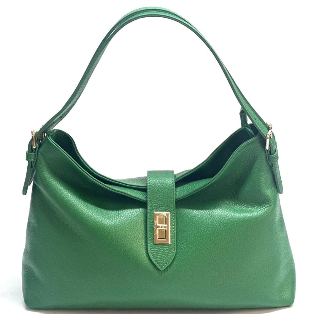 Carmina Leather Shoulder Bag - Leather Italiano