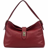 Carmina Leather Shoulder Bag - Leather Italiano