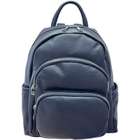 Carola Cow Leather Travel Backpack - Leather Italiano