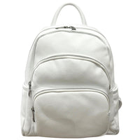 Carola Cow Leather Travel Backpack - Leather Italiano