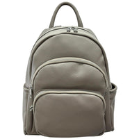 Carola Cow Leather Travel Backpack - Leather Italiano