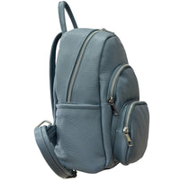 Carola Cow Leather Travel Backpack - Leather Italiano