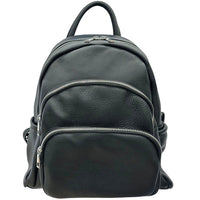 Carola Cow Leather Travel Backpack - Leather Italiano