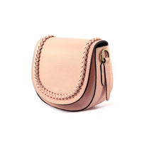 Cecilia Leather Crossbody: Crescent Bag - Leather Italiano