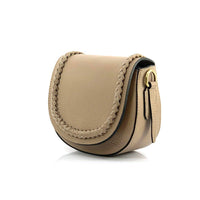 Cecilia Leather Crossbody: Crescent Bag - Leather Italiano