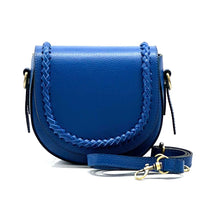 Cecilia Leather Crossbody: Crescent Bag - Leather Italiano