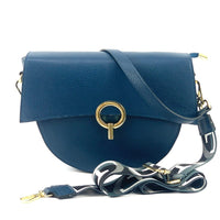 Charlotte Leather Crossbody Bag: Italian Leather - Leather Italiano