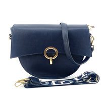 Charlotte Leather Crossbody Bag: Italian Leather - Leather Italiano