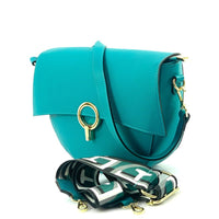 Charlotte Leather Crossbody Bag: Italian Leather - Leather Italiano