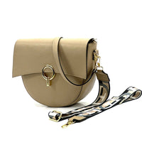 Charlotte Leather Crossbody Bag: Italian Leather - Leather Italiano