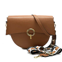 Charlotte Leather Crossbody Bag: Italian Leather - Leather Italiano