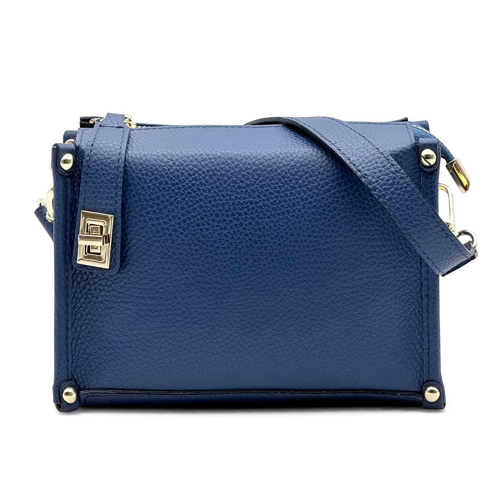 Cipressino Italian Leather Mini Crossbody Bag - Leather Italiano