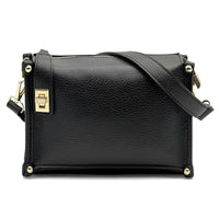 Cipressino Italian Leather Mini Crossbody Bag - Leather Italiano