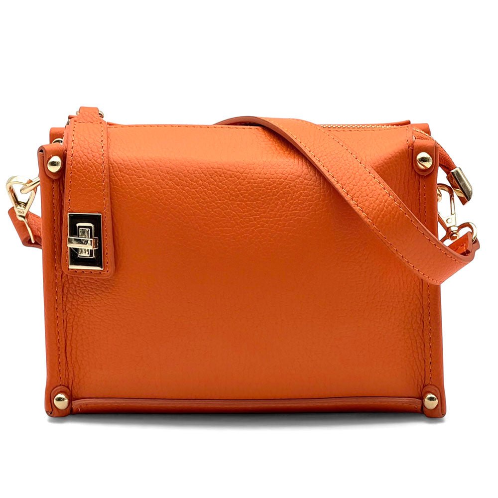 Cipressino Italian Leather Mini Crossbody Bag - Leather Italiano