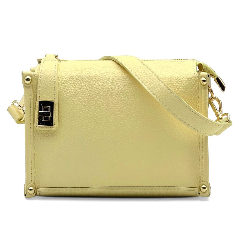 Cipressino Italian Leather Mini Crossbody Bag - Leather Italiano