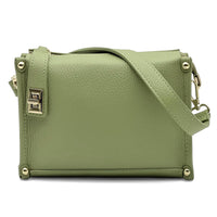 Cipressino Italian Leather Mini Crossbody Bag - Leather Italiano