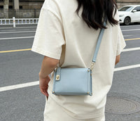 Cipressino Italian Leather Mini Crossbody Bag - Leather Italiano