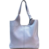 Claudia Italian Leather Shoulder Bag – Spacious & Handcrafted Elegance - Leather Italiano