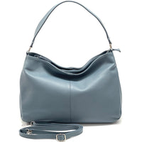 Concetta Convertible Leather Hobo: Tan Italian Calfskin - Leather Italiano