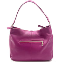 Concetta Convertible Leather Hobo: Tan Italian Calfskin - Leather Italiano