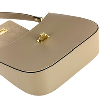 Costanza Structured Leather Shoulder Bag - Leather Italiano