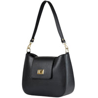 Costanza Structured Leather Shoulder Bag - Leather Italiano