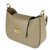 Costanza Structured Leather Shoulder Bag - Leather Italiano