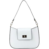 Costanza Structured Leather Shoulder Bag - Leather Italiano