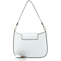 Costanza Structured Leather Shoulder Bag - Leather Italiano