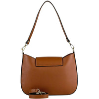 Costanza Structured Leather Shoulder Bag - Leather Italiano